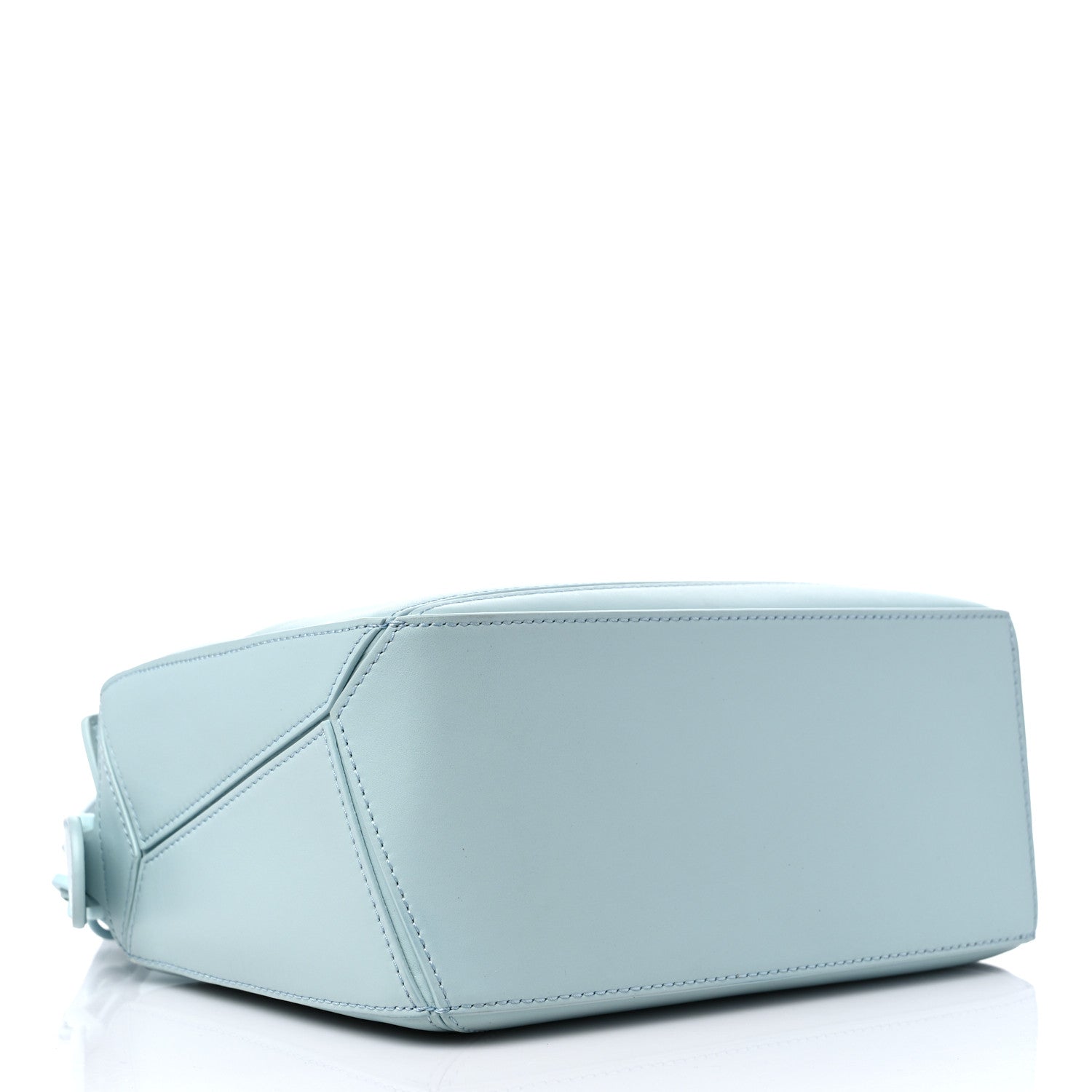 Loewe Satin Calfskin Small Puzzle Bag Aqua 4 of 8