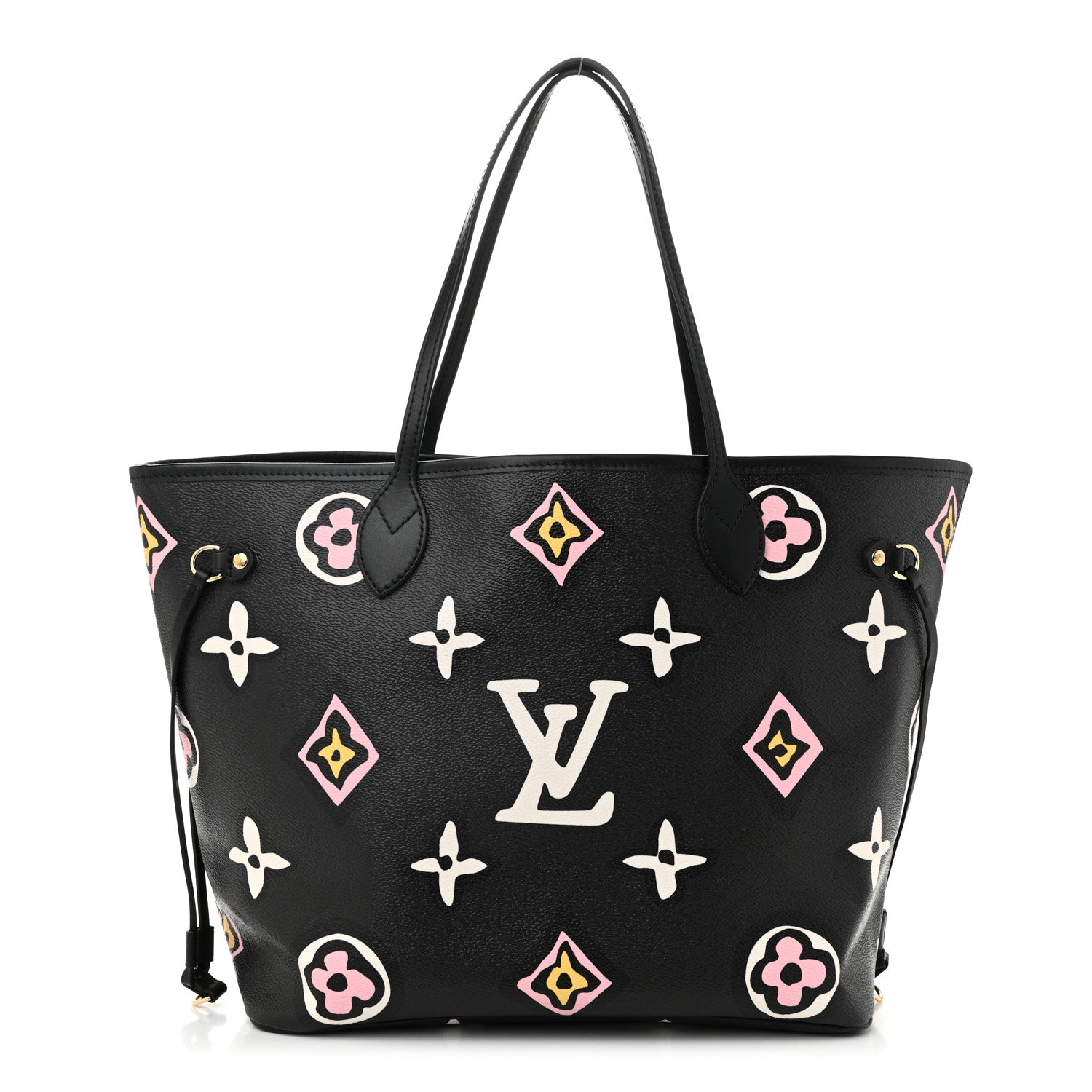 Louis Vuitton Monogram Giant Wild At Heart Neverfull MM Black 1 of 10