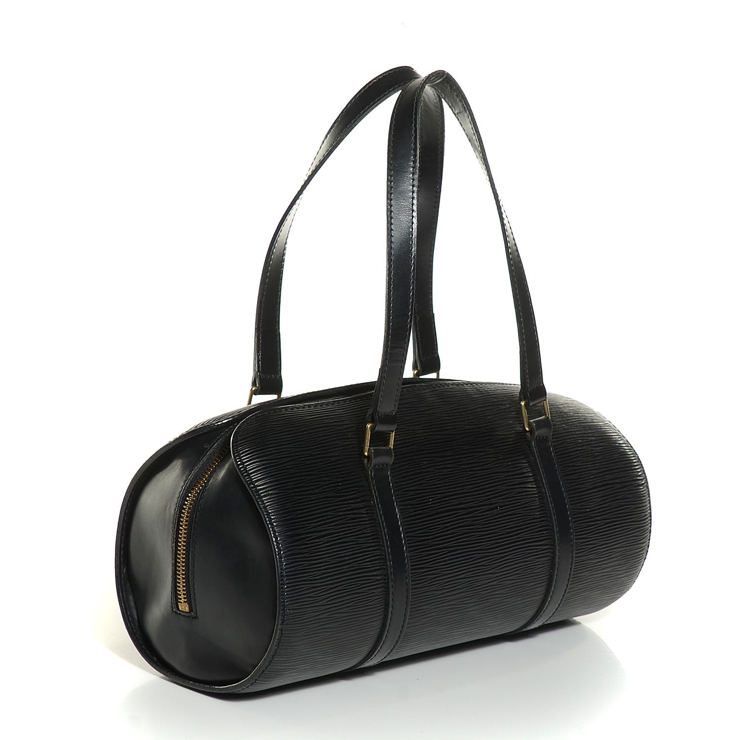 Louis Vuitton Epi Soufflot Black 3 of 7