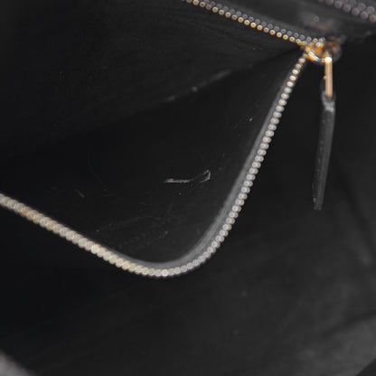 Saint Laurent Smooth Calfskin Small Monogram Cabas Black 7 of 13