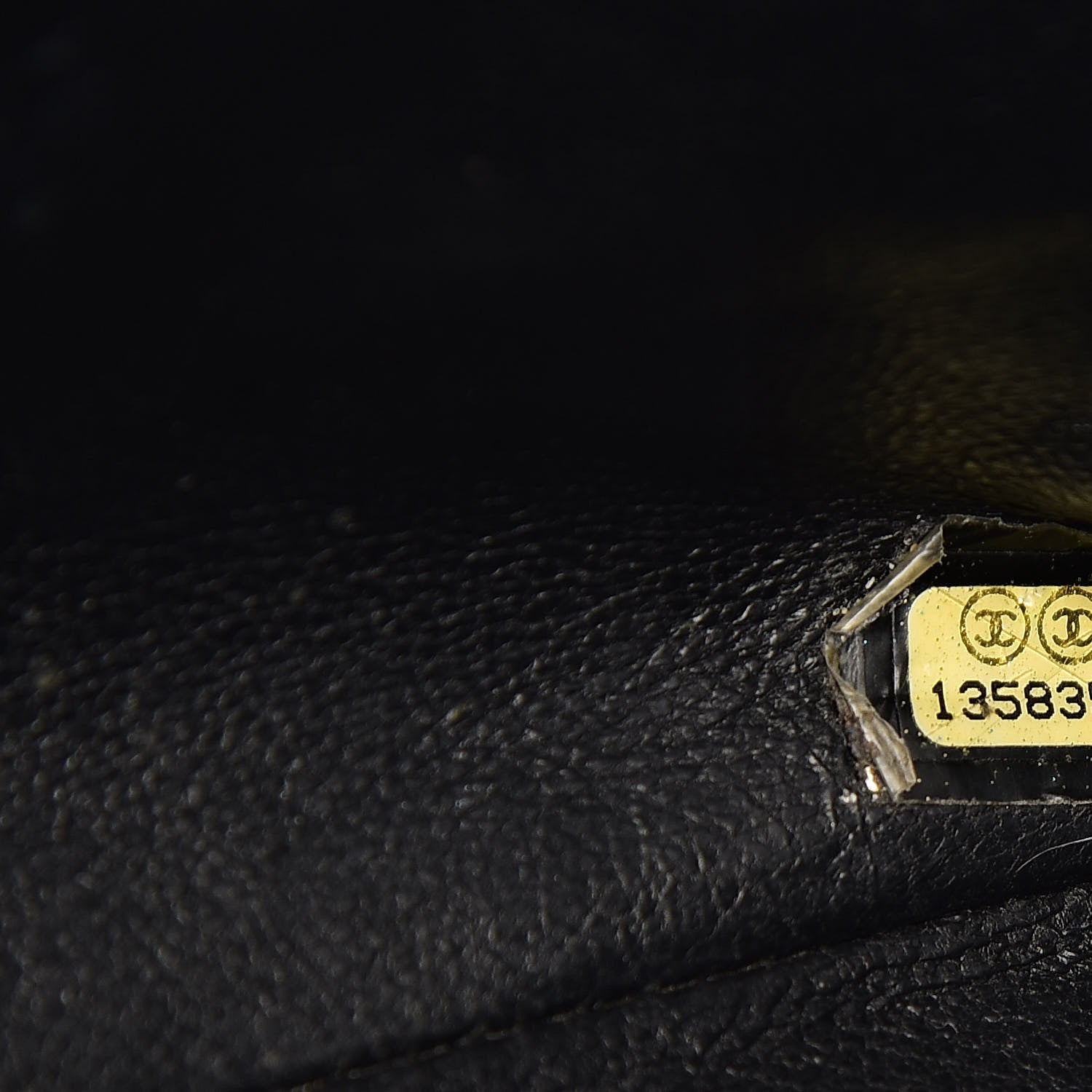 Chanel Caviar Quilted Jumbo Single Flap Black 7 of 15