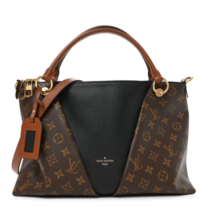 Louis Vuitton Monogram V Tote MM Black 1 of 9