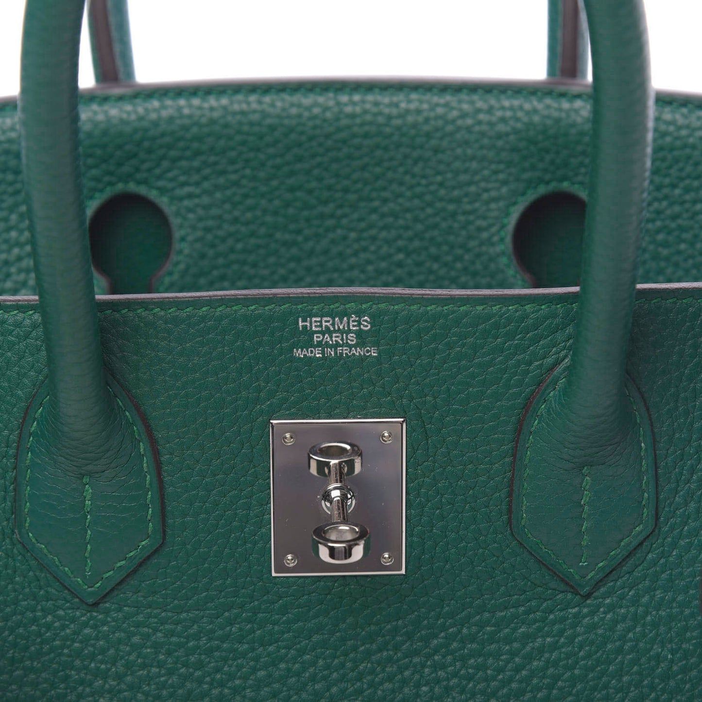 Taurillon Clemence Birkin 30 Malachite