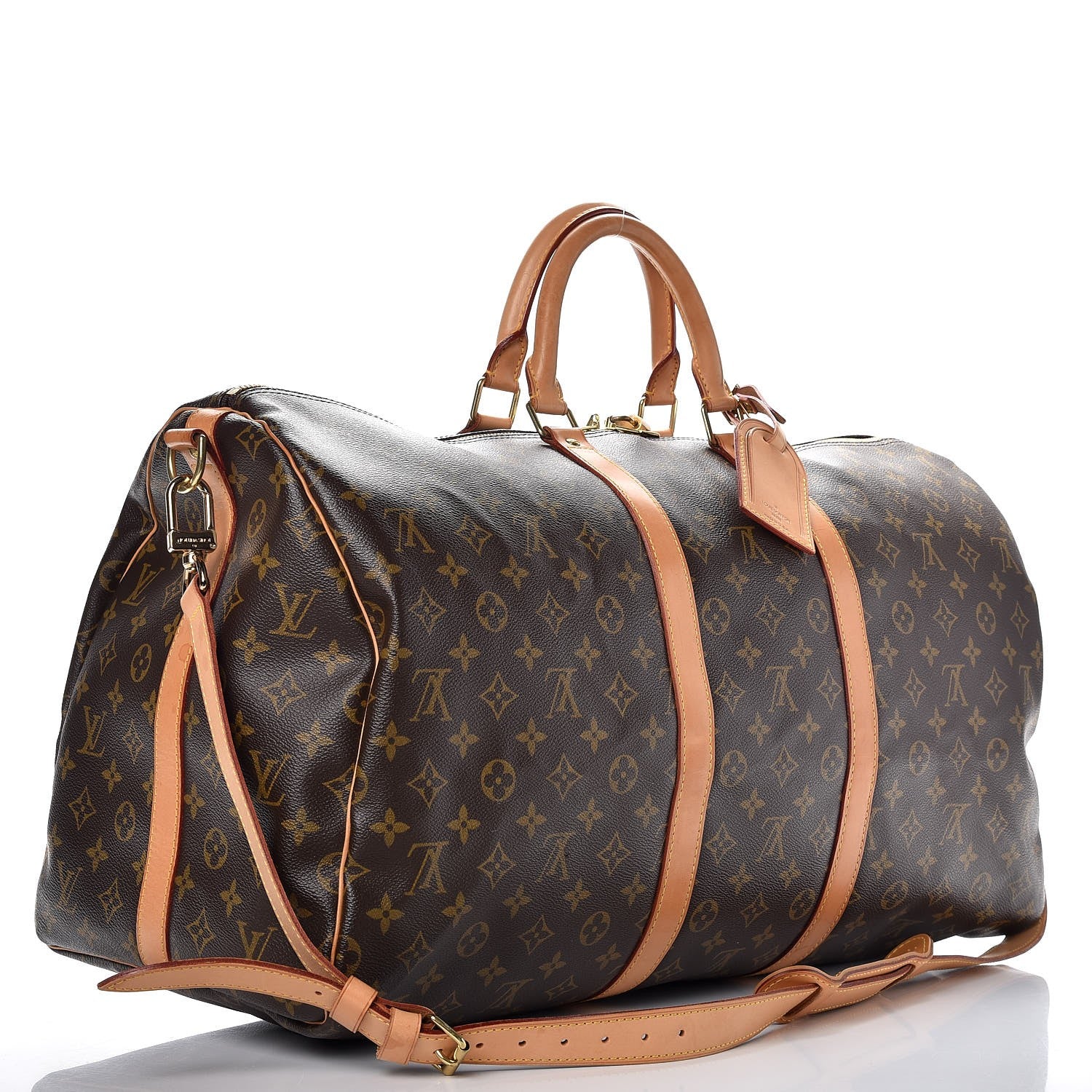 Louis Vuitton Monogram Keepall Bandouliere 55 3 of 9