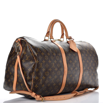 Louis Vuitton Monogram Keepall Bandouliere 55 3 of 9