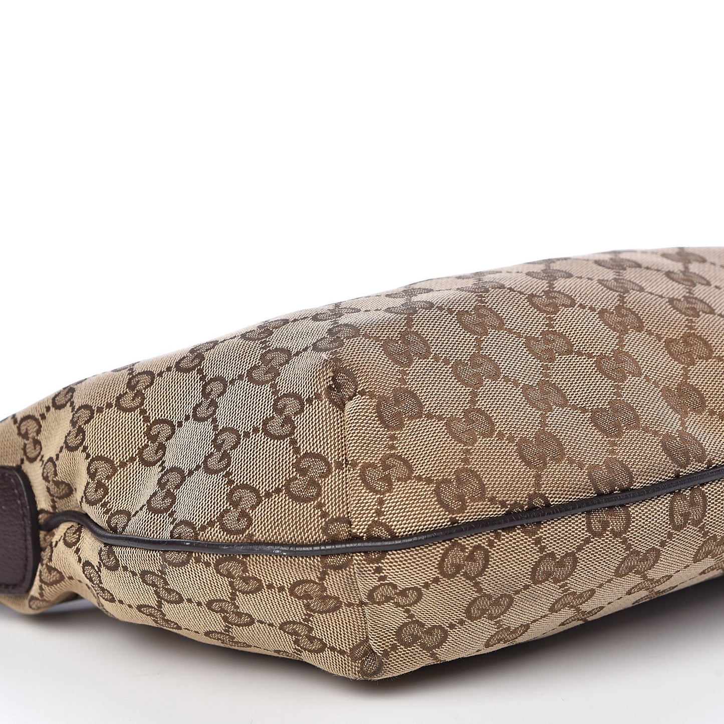 Monogram Medium Half Moon Hobo Dark Brown