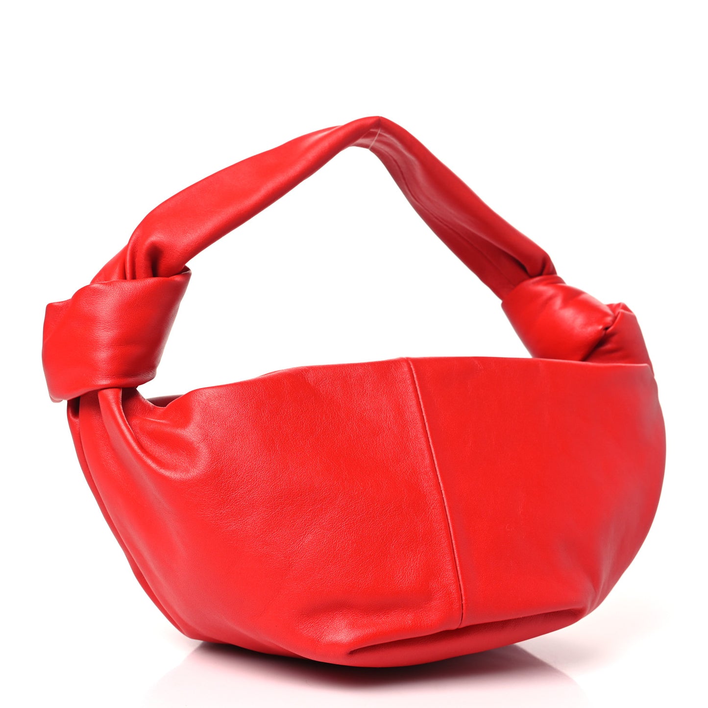 Calfskin Mini Double Knot Bag Red