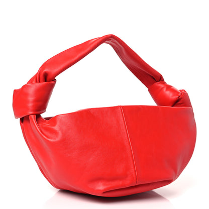 Bottega Veneta Calfskin Mini Double Knot Bag Red 3 of 9