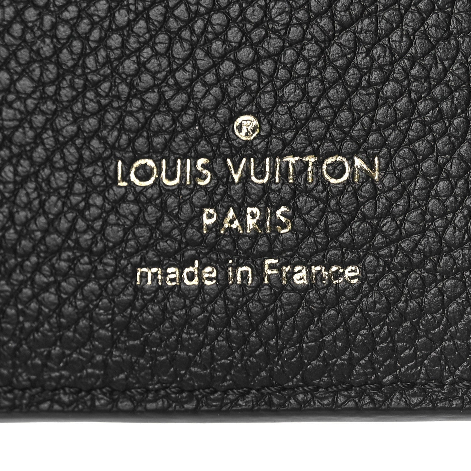 Louis Vuitton Empreinte Monogram Giant Victorine Wallet Black Beige 6 of 9