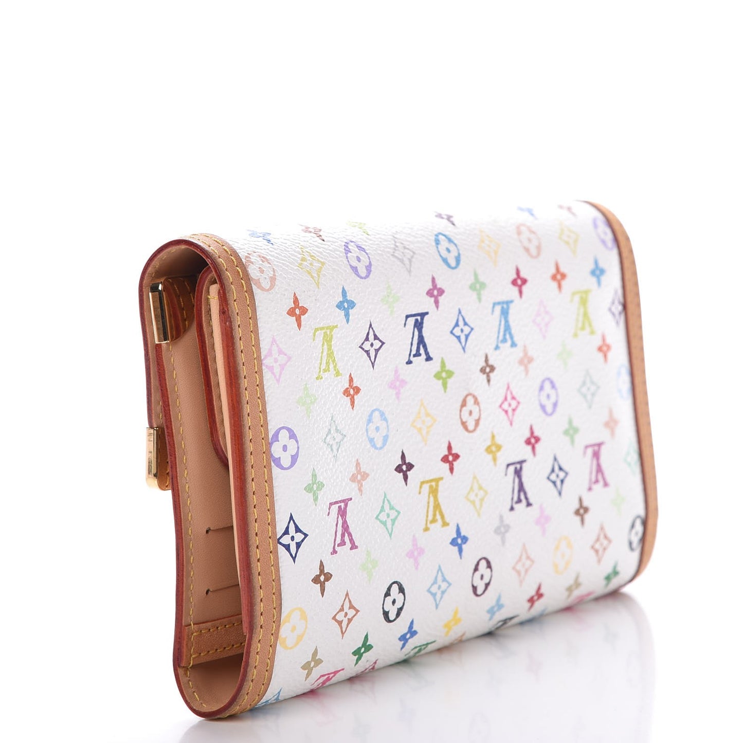 Monogram Multicolor Porte Tresor International Wallet White