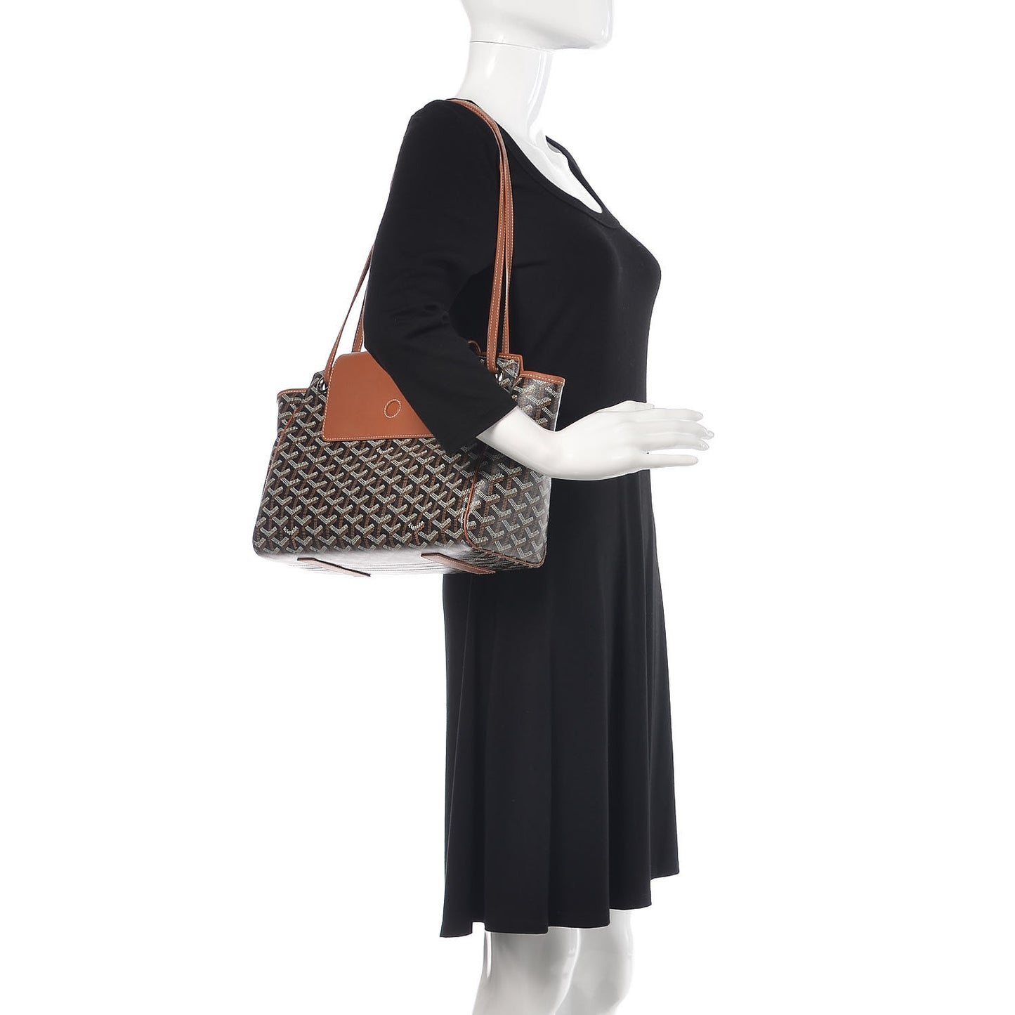 Goyardine Rouette PM Black Gold