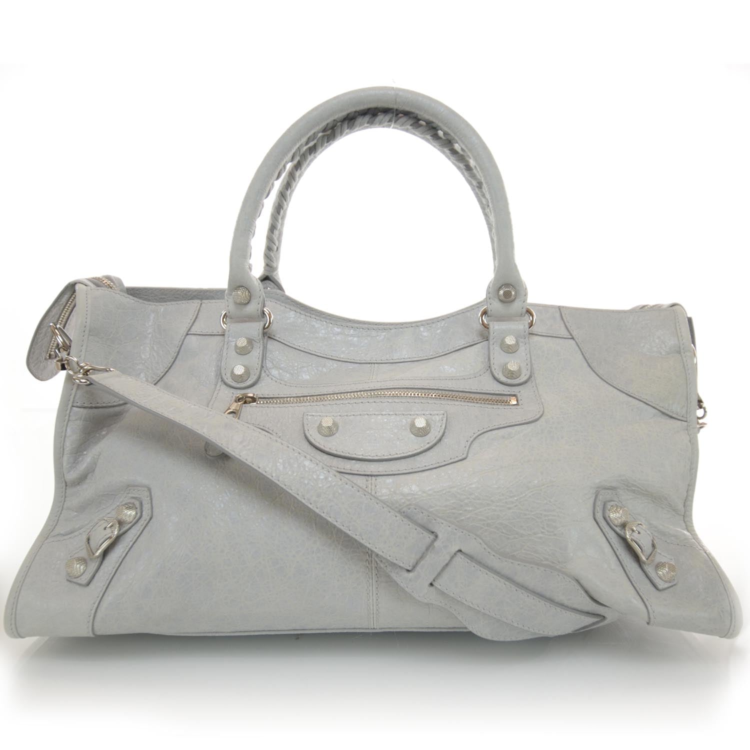 Balenciaga Agneau Giant 12 Part Time Gris Ciment 1 of 9
