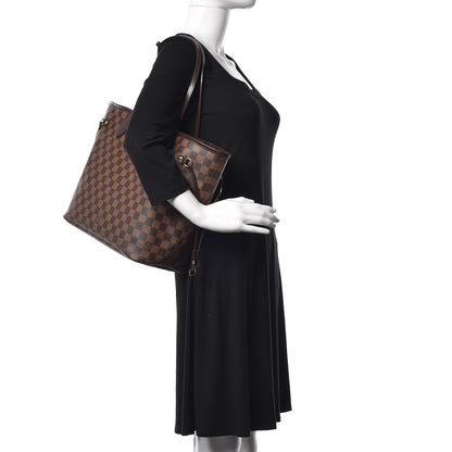 Louis Vuitton Damier Ebene Neverfull MM 2 of 14