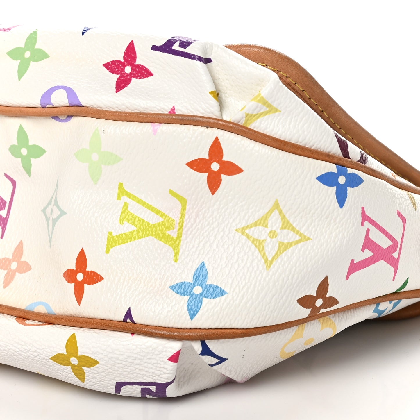 Monogram Multicolor Patti White