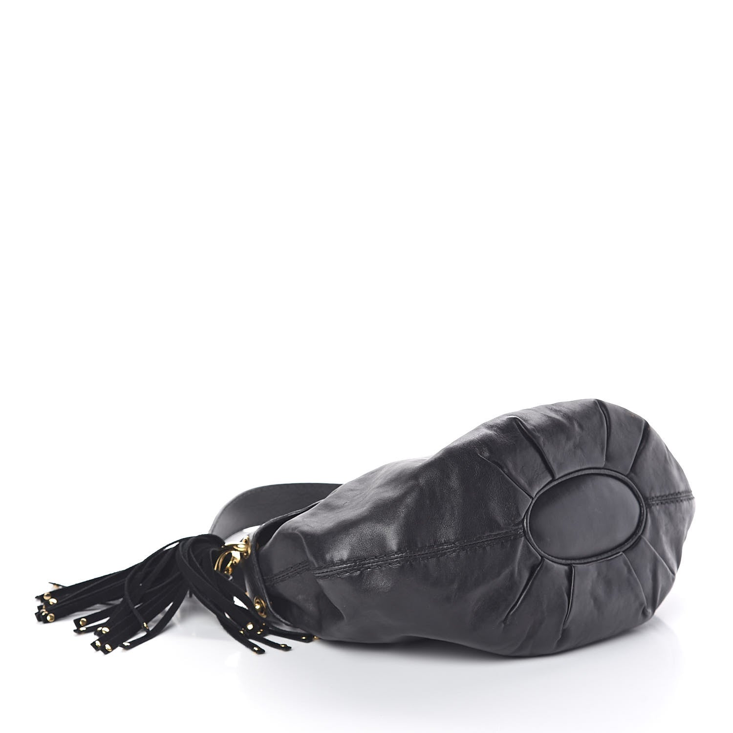 Gucci Calfskin Babouska Shoulder Bag Black 4 of 11