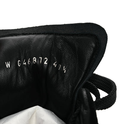Chanel Mixed Fibers Suede Shiny Calfskin Womens CC Sneakers 40.5 Black 10 of 11