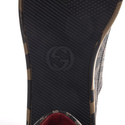 Gucci GG Supreme Monogram Caleido Mens Low Top Sneakers 7.5 Black 8 of 8