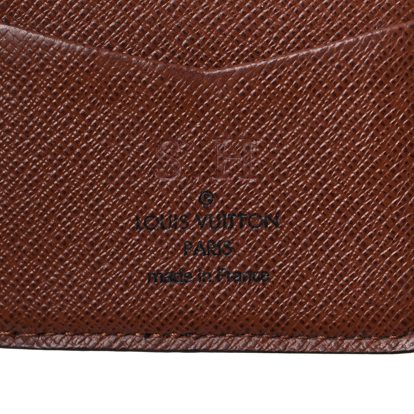 Monogram Pocket Organizer NM