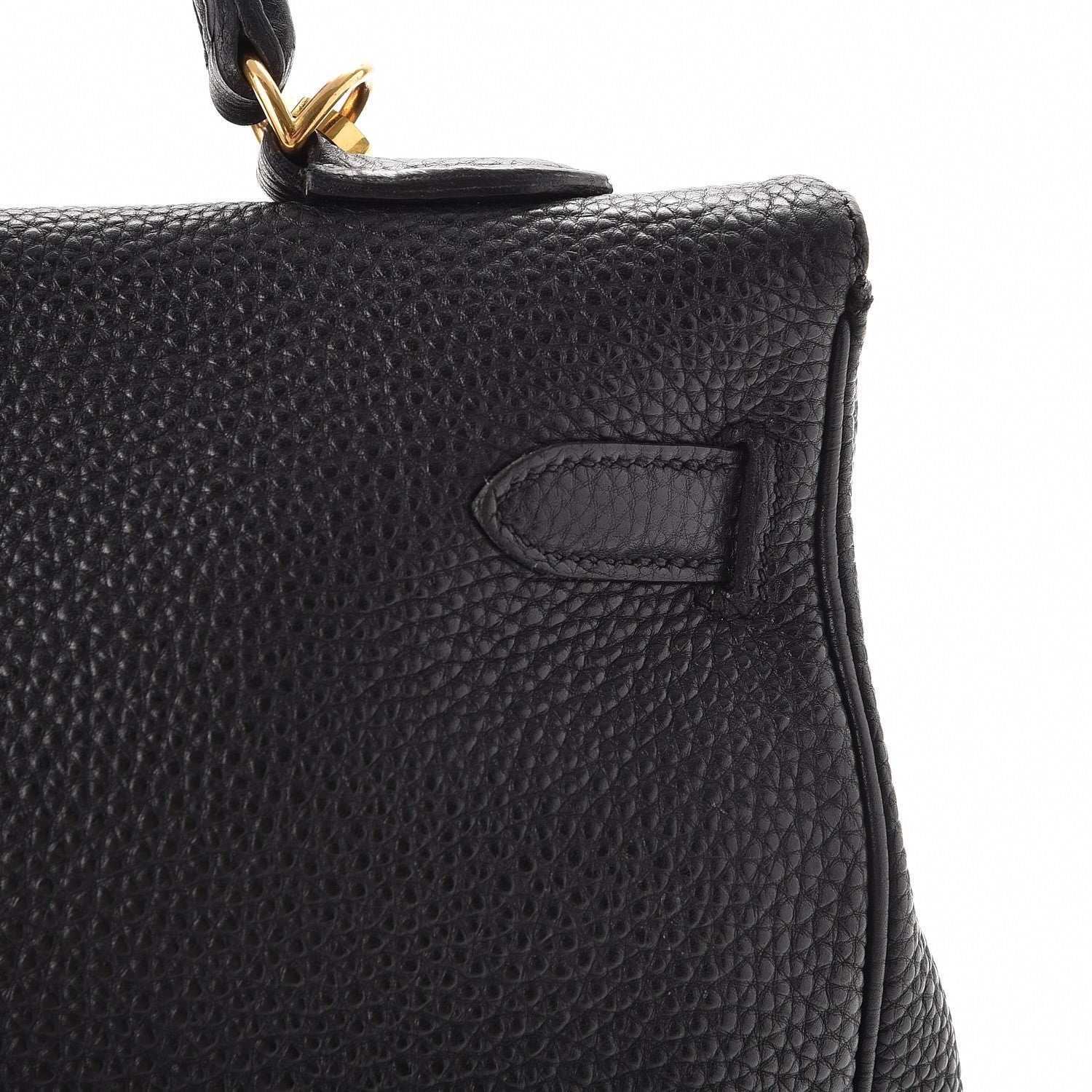 Hermes Taurillon Clemence Kelly Retourne 35 Black 9 of 40