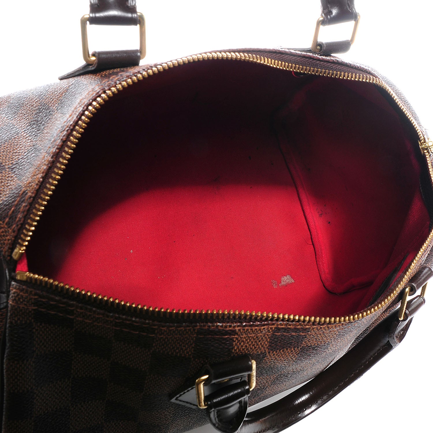 Louis Vuitton Damier Ebene Speedy 30 5 of 7