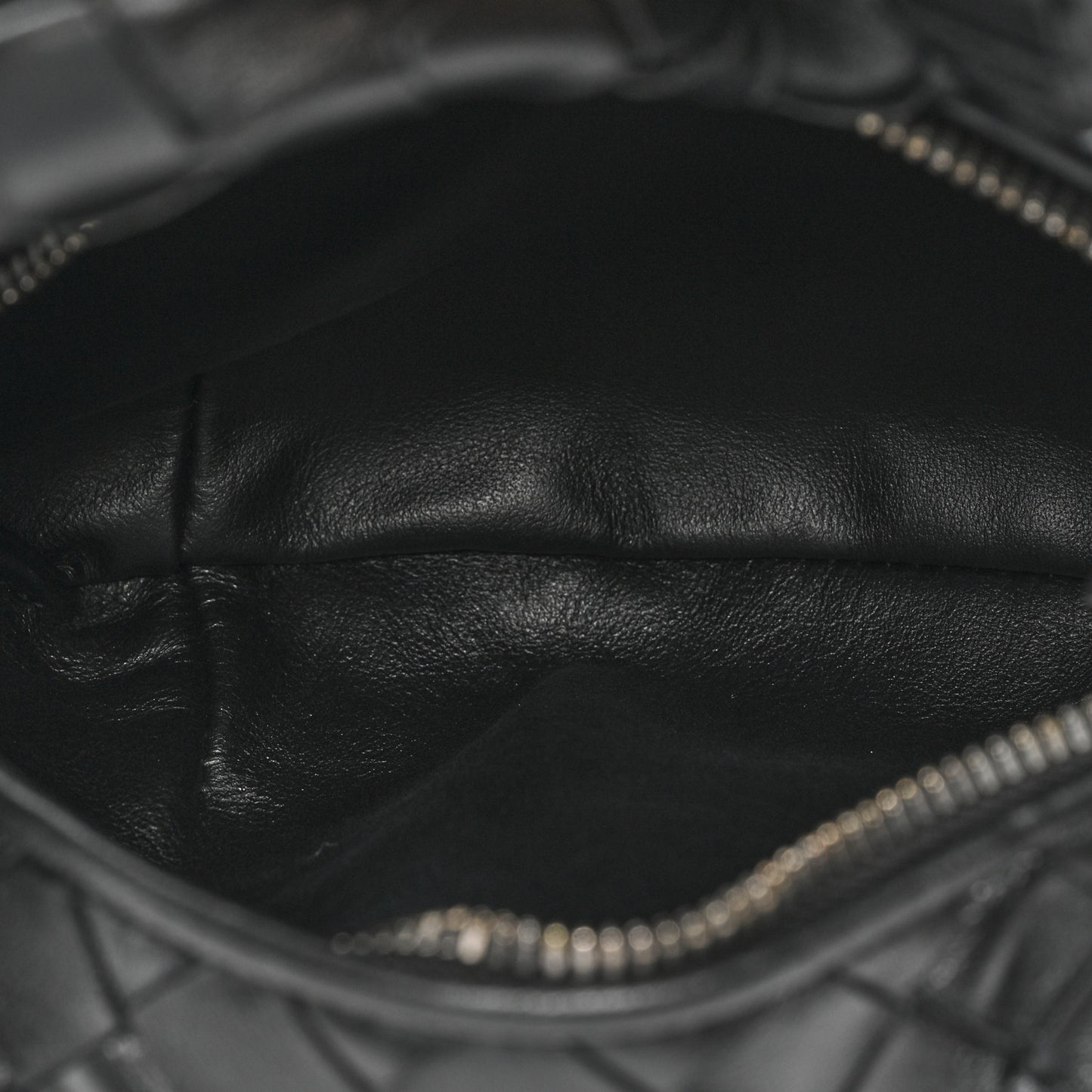 Nappa Intrecciato Mini Jodie Black