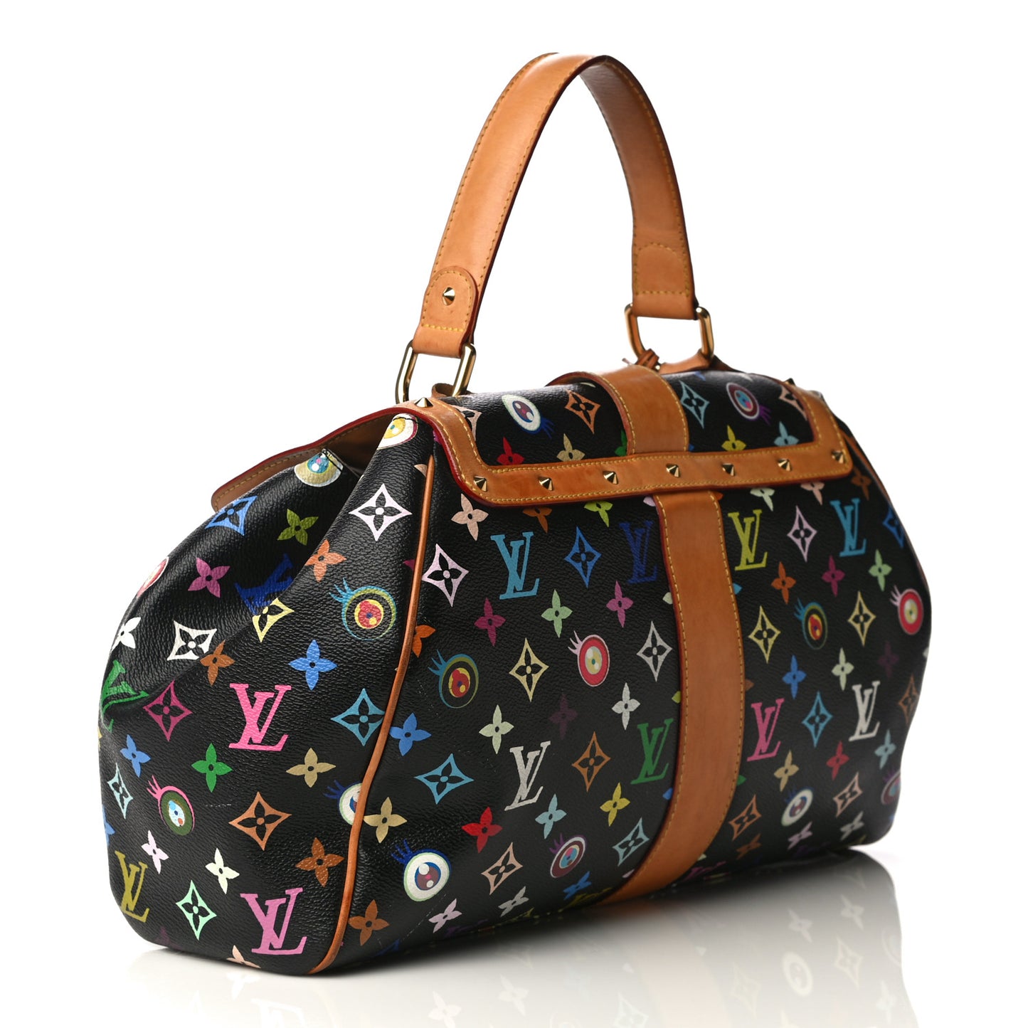 Monogram Multicolor Murakami Eye Love You Black