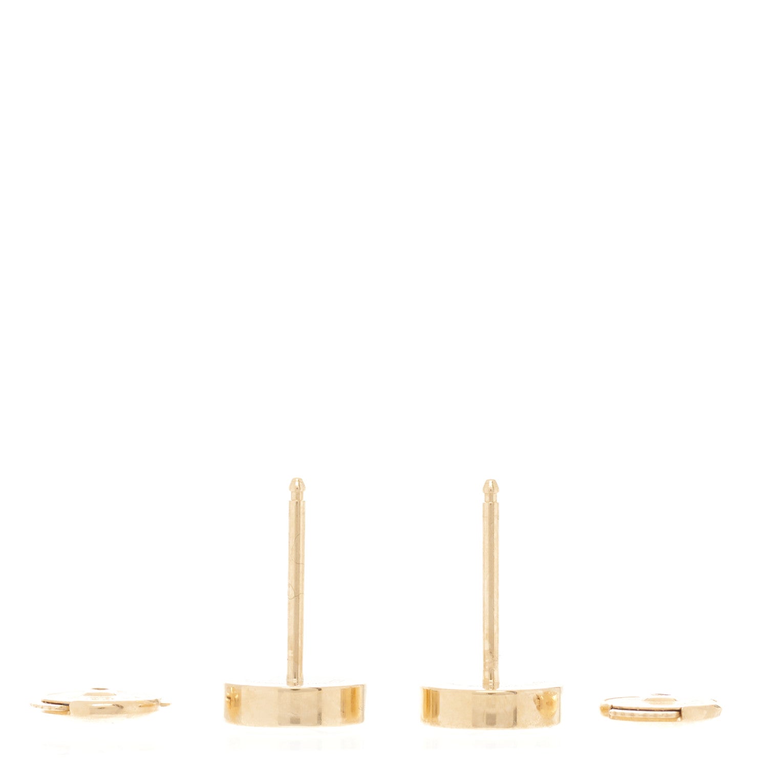 Cartier 18K Yellow Gold LOVE Earrings 3 of 5