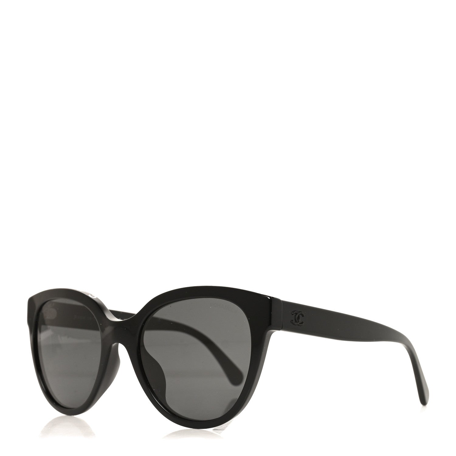 Chanel Acetate CC Butterfly Sunglasses 5414-A Black 1 of 7