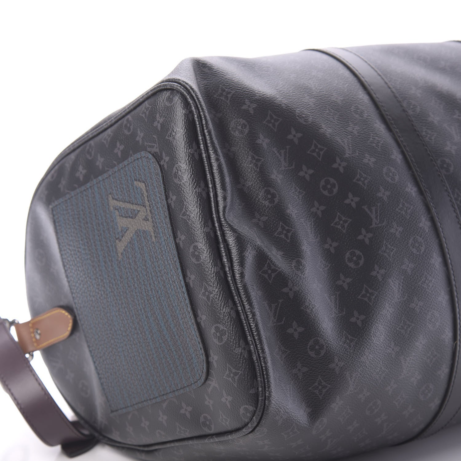 Louis Vuitton Monogram Eclipse Patchwork Keepall Bandouliere 50 5 of 9