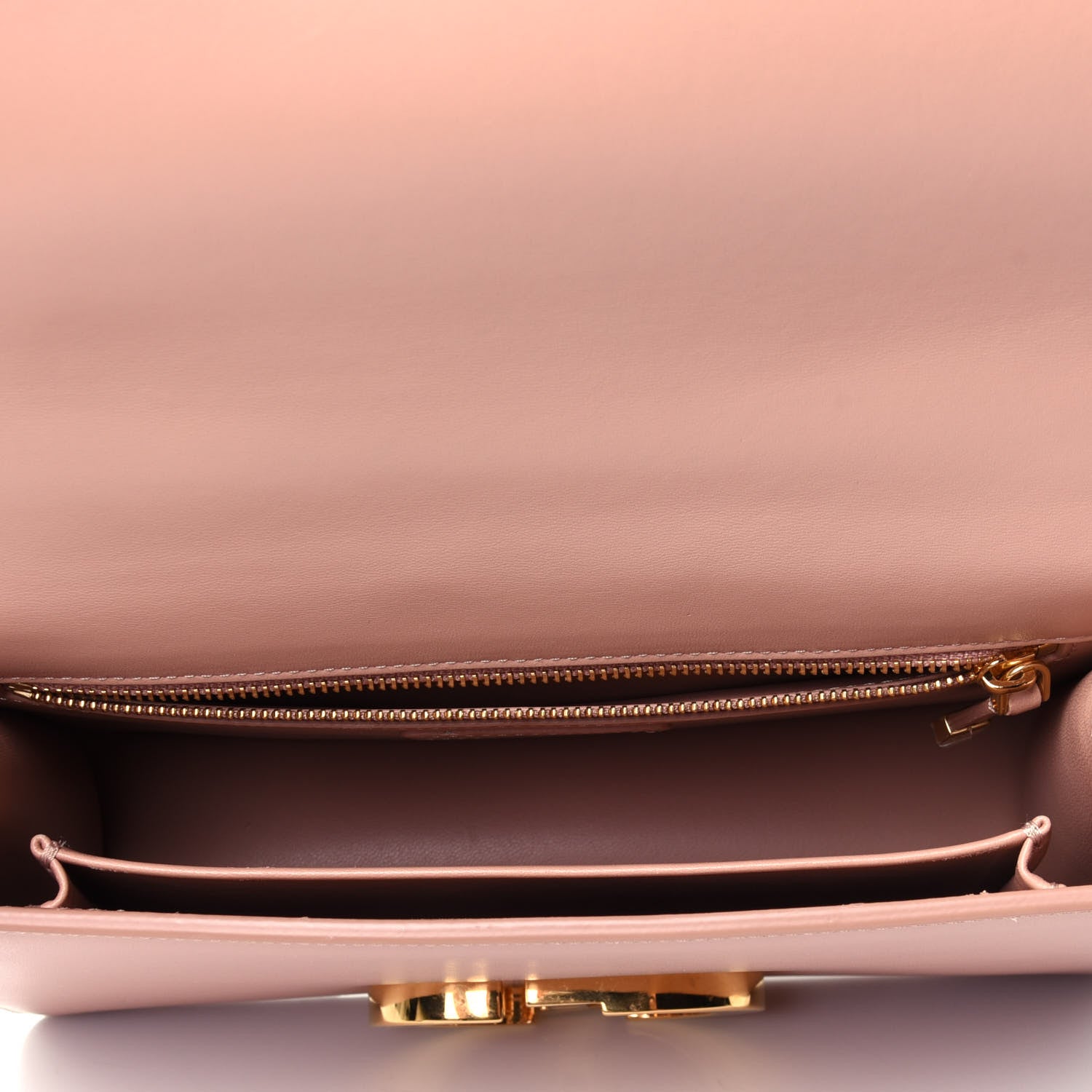 Christian Dior Calfskin 30 Montaigne Flap Bag Rose Des Vents 4 of 10