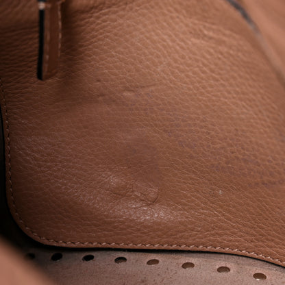 Valentino Garavani Pebbled Calfskin Small Rockstud Flip-Lock Messenger Bag Soft Noisette 11 of 23