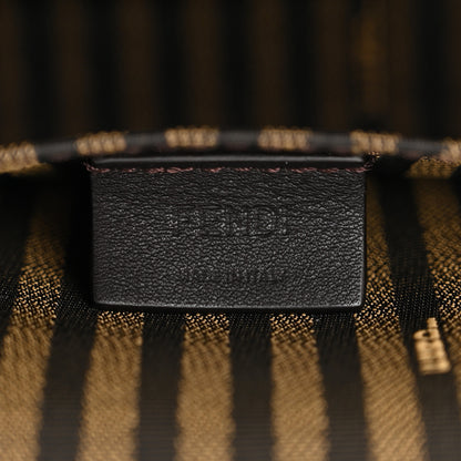 Fendi Vitello Palmellato Wallet on Chain with Pouches Black 7 of 11