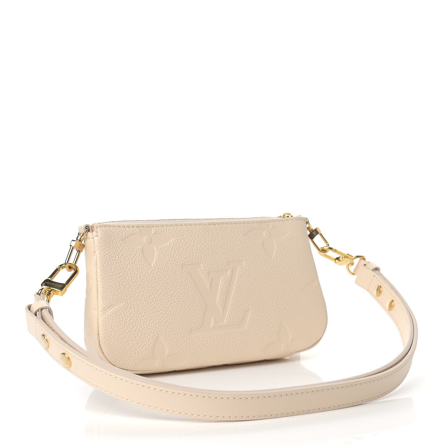 Empreinte Monogram Giant Multi Pochette Accessories Mini Pochette Cream