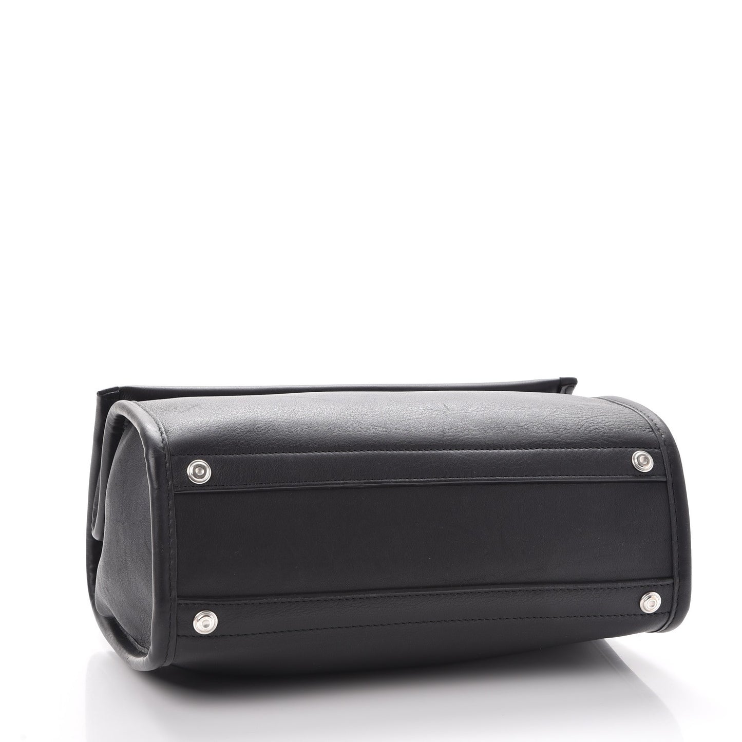 Veau Soyeux Small Tool Satchel Black