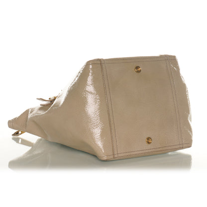 Saint Laurent Patent Small Downtown Nude 4 of 8