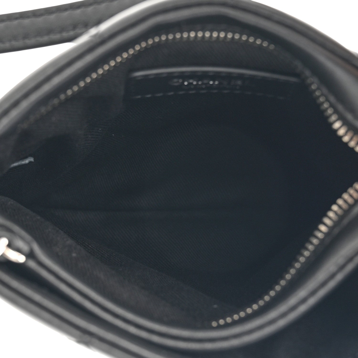Chanel Lambskin Quilted Crossbody Bag Black 6 of 11