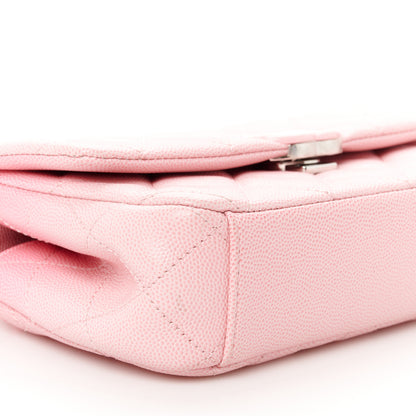 Chanel Shaded Caviar Quilted My Everything Small Flap Pink Light Pink 9 of 10