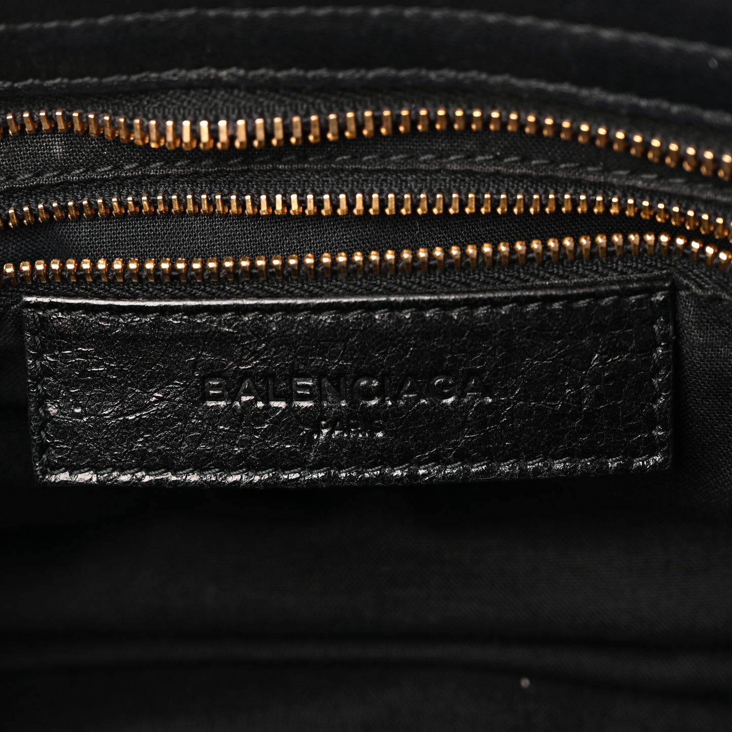 Agneau Giant 12 Gold Hardware City Black