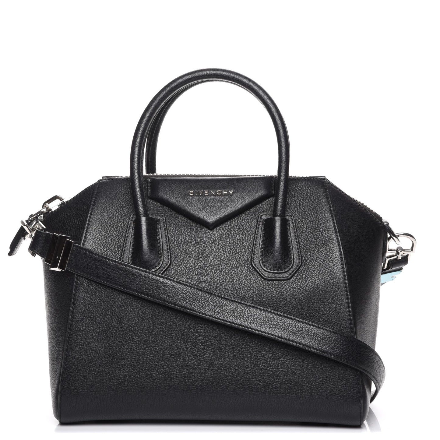 Sugar Goatskin Small Antigona Black