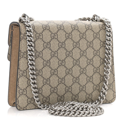 Gucci GG Supreme Monogram Mini Dionysus Shoulder Bag Taupe 3 of 12