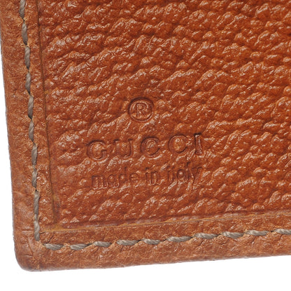 Gucci Monogram Buckle Continental Wallet Brown 6 of 8