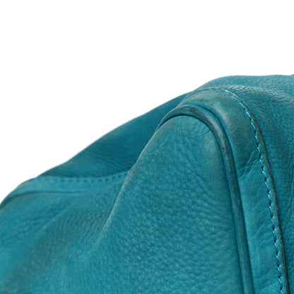Gucci Calfskin Vintage Web Medium Boston Teal 9 of 13