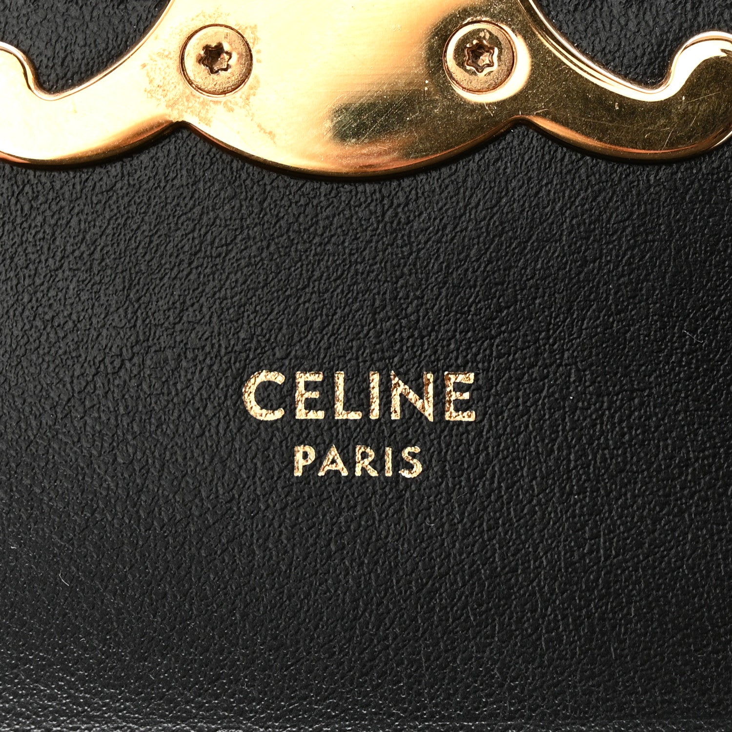 Celine Shiny Calfskin Mini Claude Belt Bag 75 30 Black 6 of 11