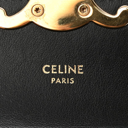 Celine Shiny Calfskin Mini Claude Belt Bag 75 30 Black 6 of 11