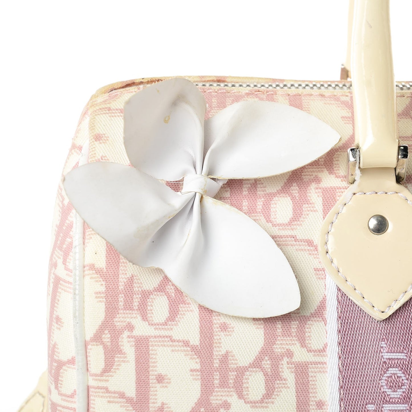 Monogram Girly Boston Pink