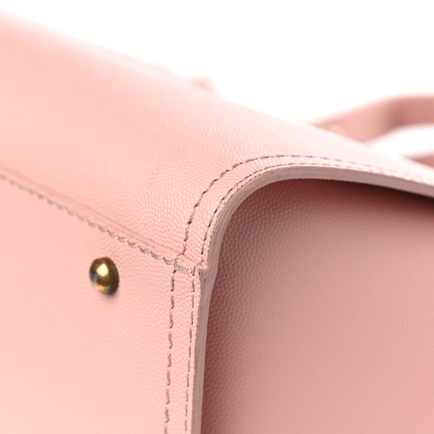 Chanel Caviar Small Studded Deauville Tote Light Pink 12 of 12