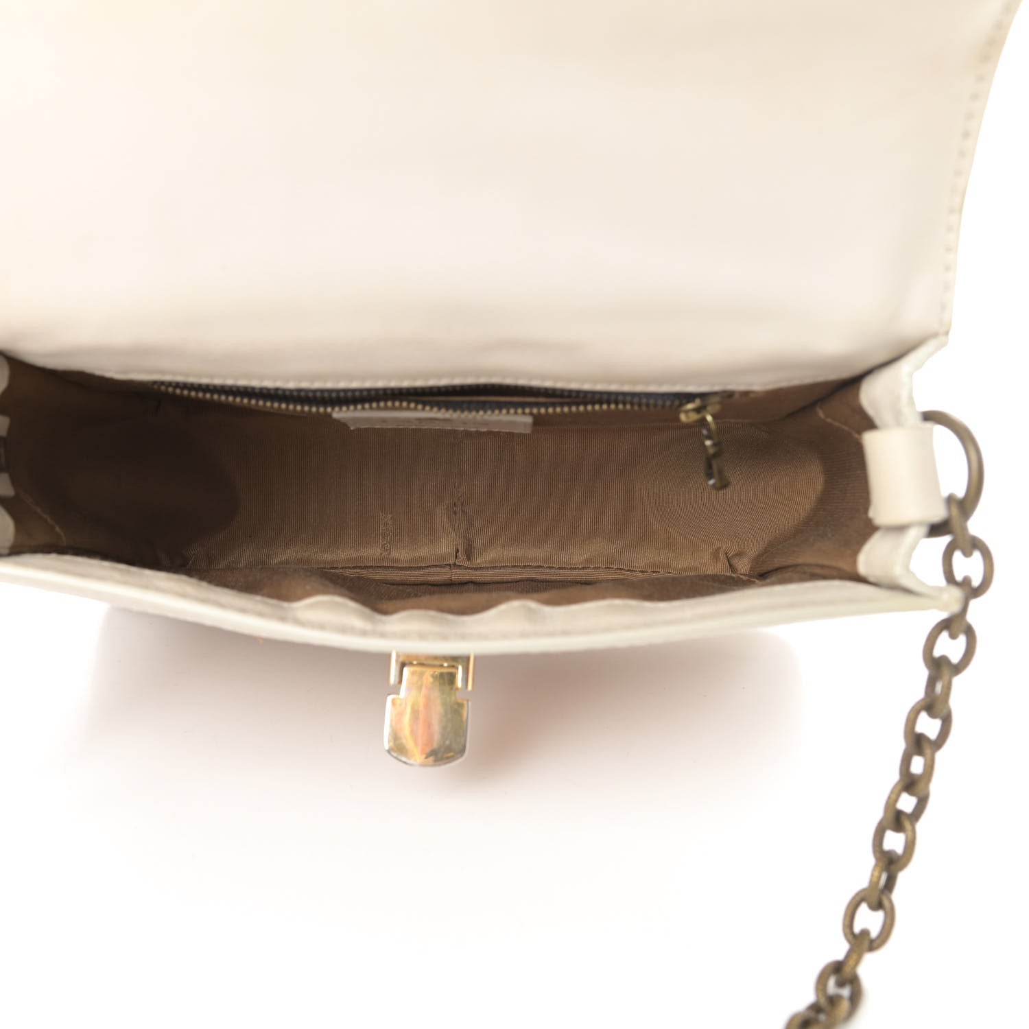 Lanvin Straw Shoulder Bag Beige 5 of 15