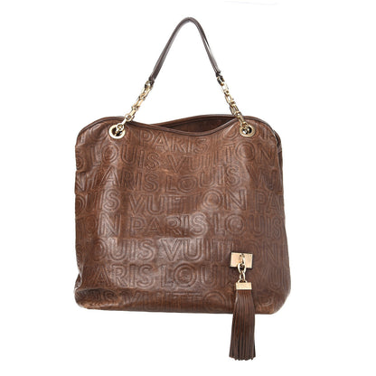 Louis Vuitton Monogram Paris Souple Whisper GM Chocolate 1 of 11