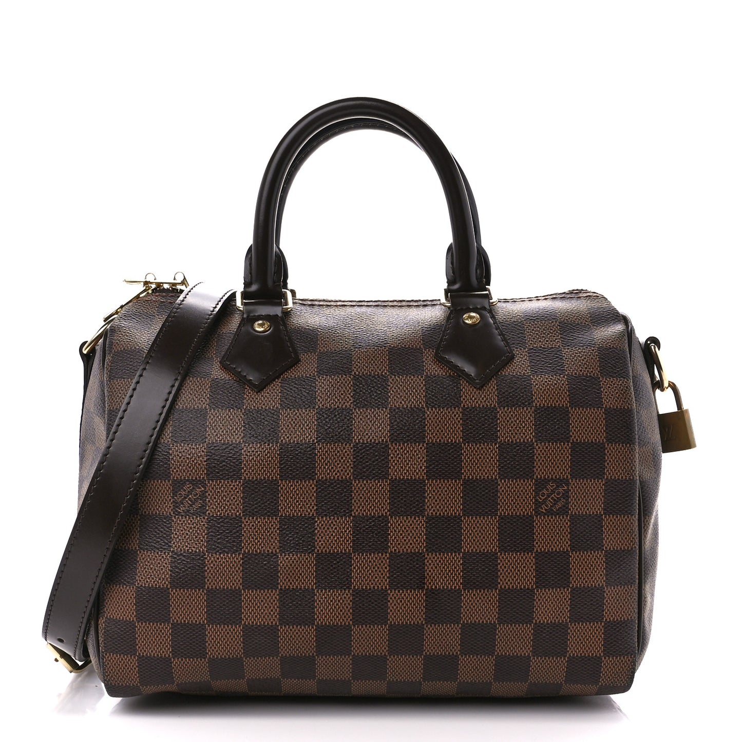Damier Ebene Speedy Bandouliere 25