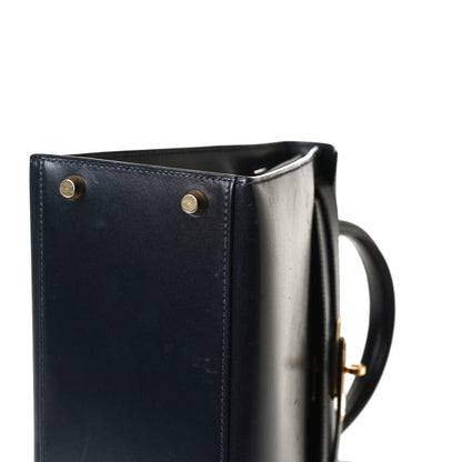 Hermes Box Kelly Sellier 28 Indigo 15 of 17